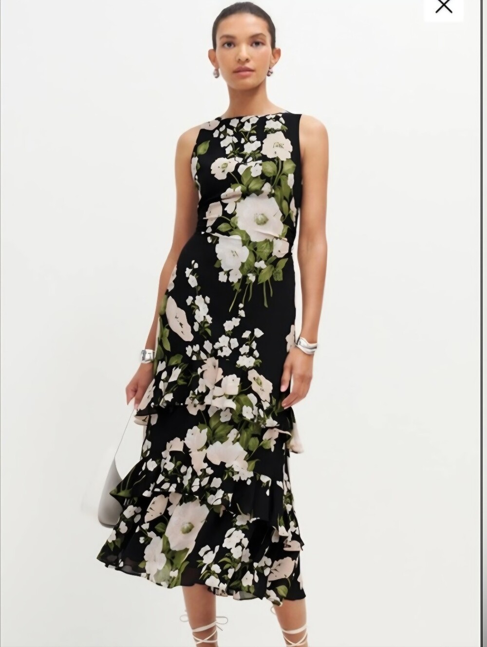 Reformation Magnus Floral Midi Dress 🌸 | Worn Once